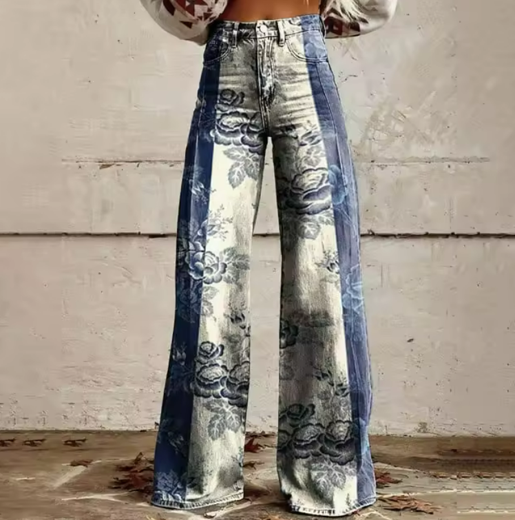 Blue Bloom Denim