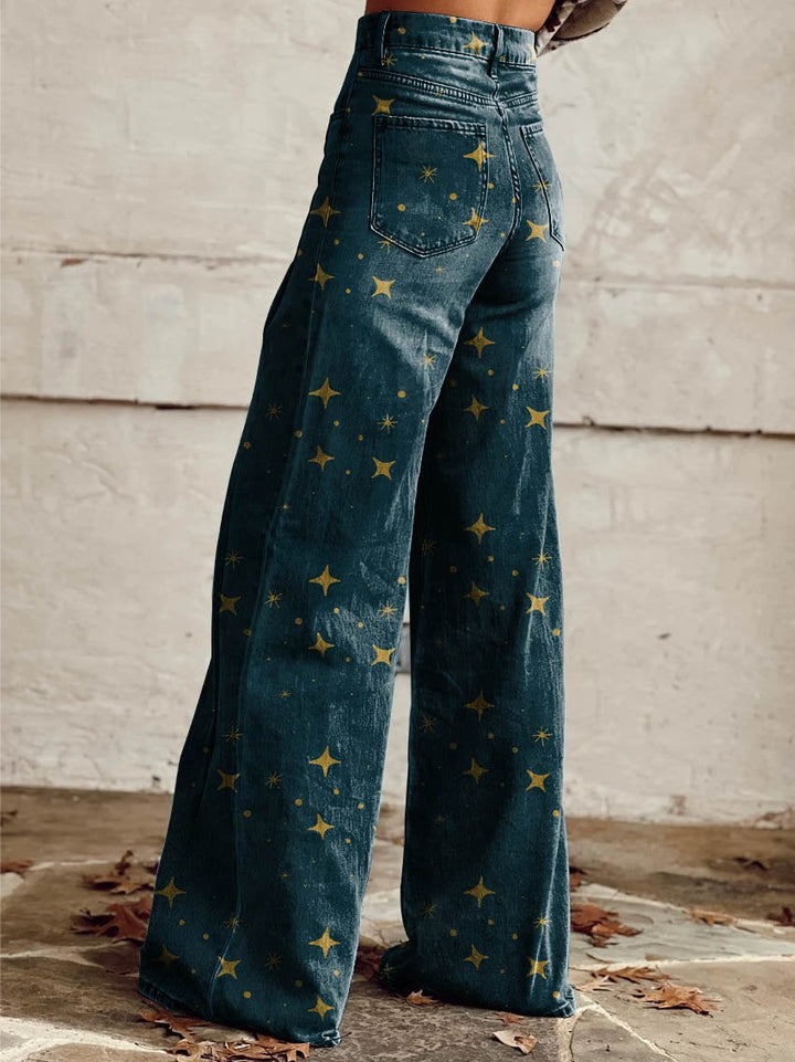Golden Galaxy Denim