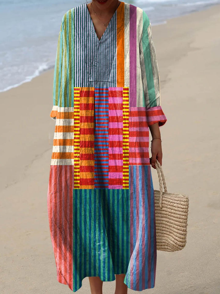 Josie | Elegant Geometric Dress