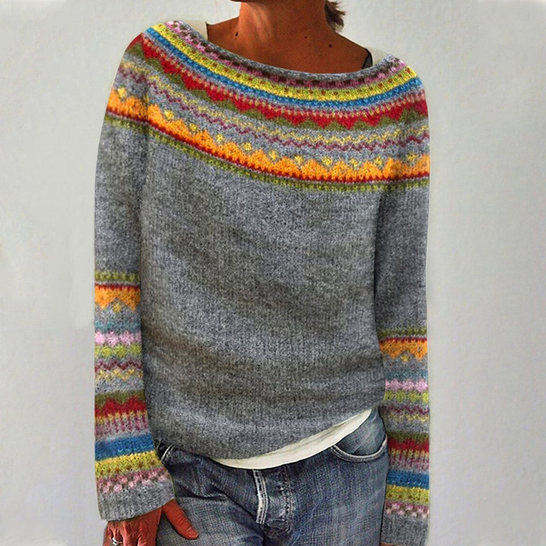 Olivia | Retro Autumn Sweater