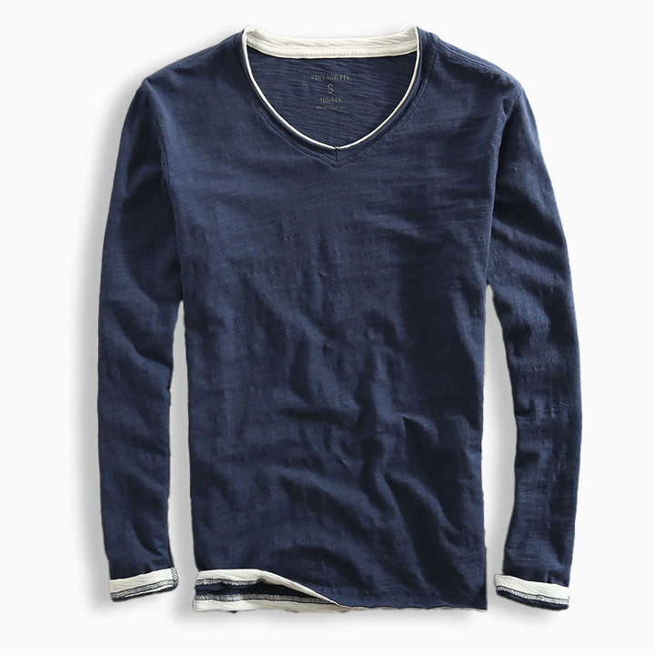 Rick | Cotton Long Sleeve Shirt