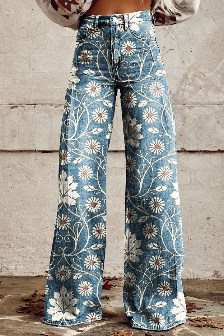 Boho Bloom Denim