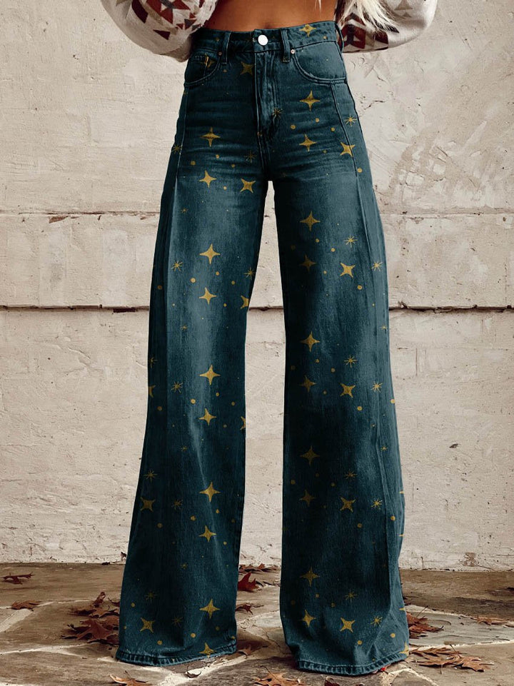 Golden Galaxy Denim