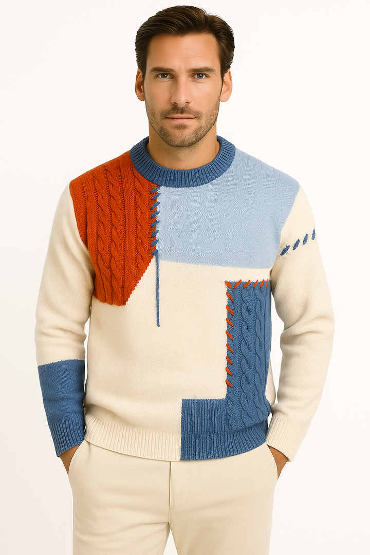 Patchwork Sweater