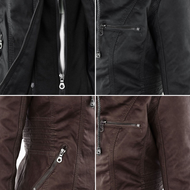 Jill | Waterproof Leather Jacket
