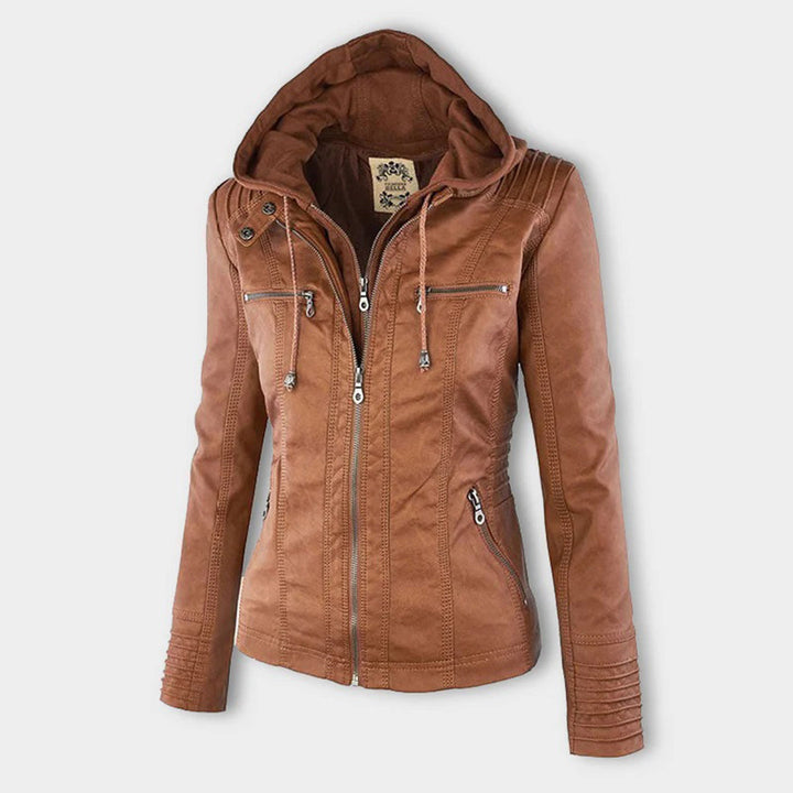 Jill | Waterproof Leather Jacket