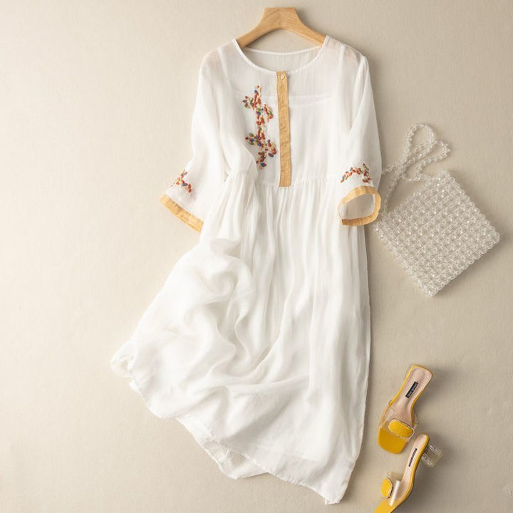 Sienna | Linen Dress