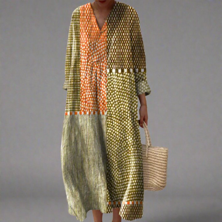 Josie | Elegant Geometric Dress
