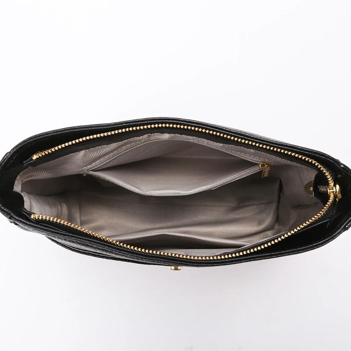 Juliet | Refined Leather Shoulder Bag