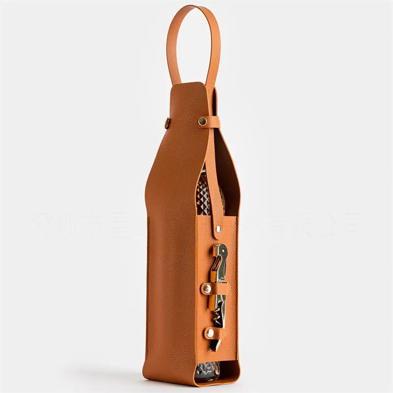 Bacco | Leather Bottle Carrier