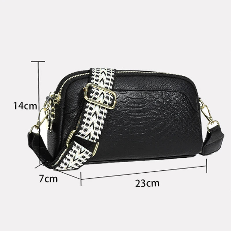 Amara | Refined Leather Shoulder Bag