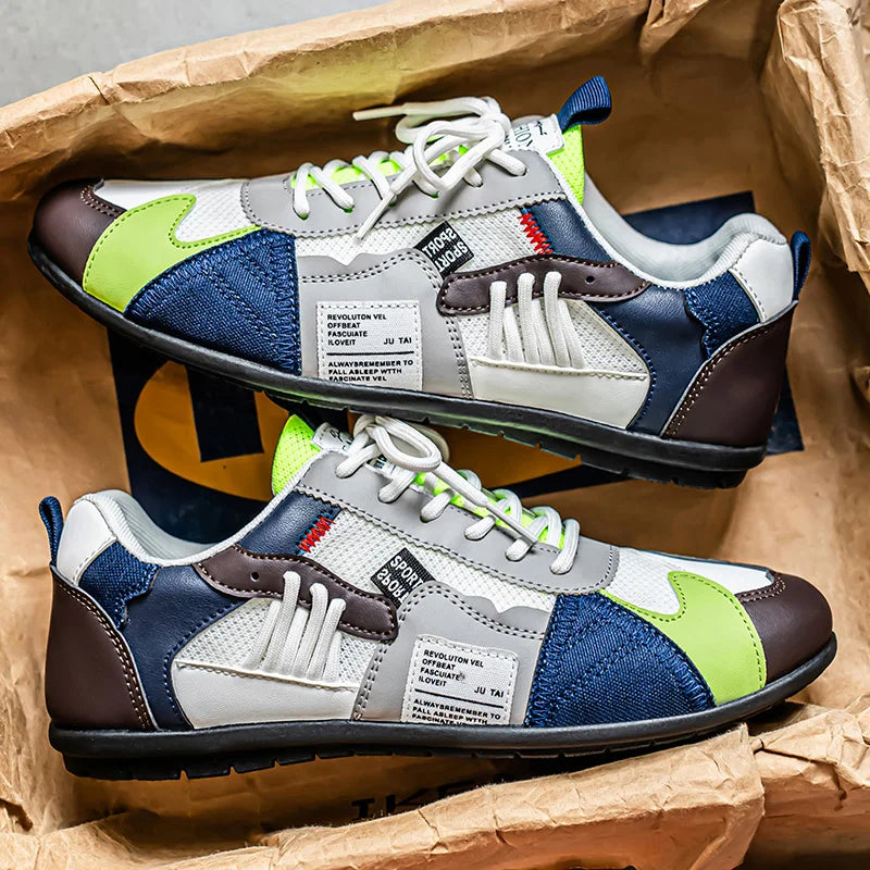 Arden | Patchwork Street Sneakers