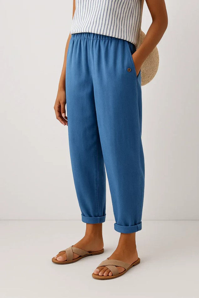 Arya | Timeless Linen-Cotton Trousers
