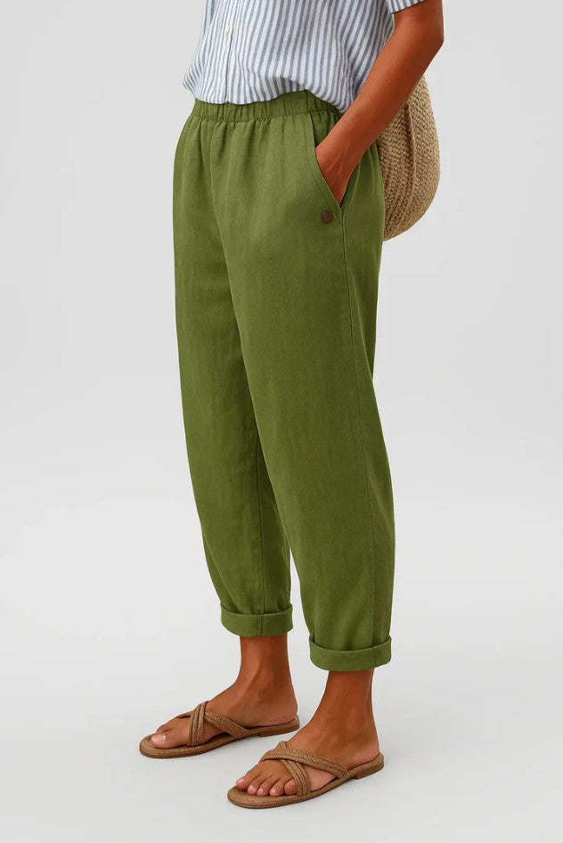 Arya | Timeless Linen-Cotton Trousers
