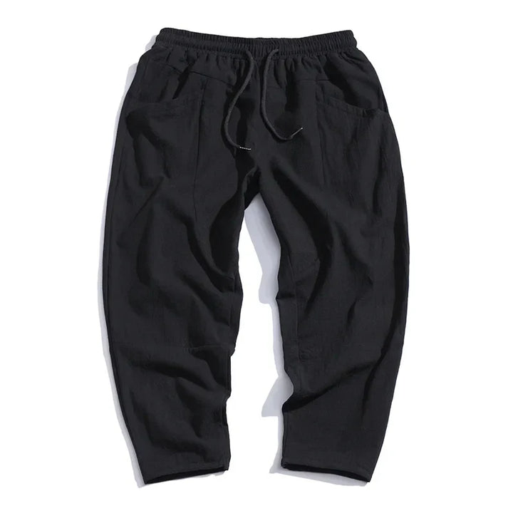 Kyoto | Linen Cropped Pants