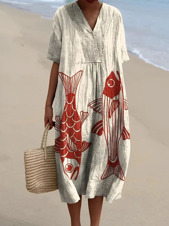 Heidi | Elegant Geometric Dress