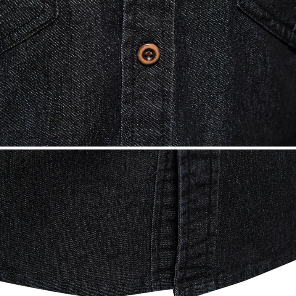 Spencer | Cotton Denim Shirt