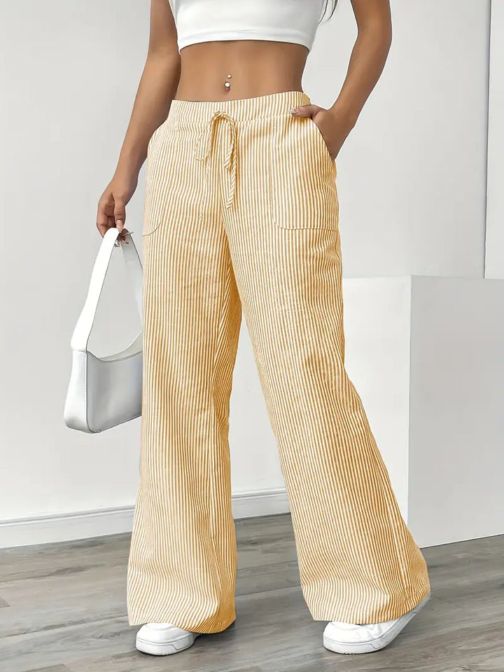 Alina | Elegant Striped Pant