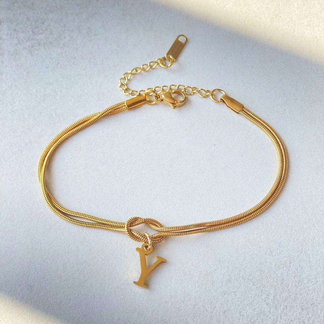 Initial Bracelet