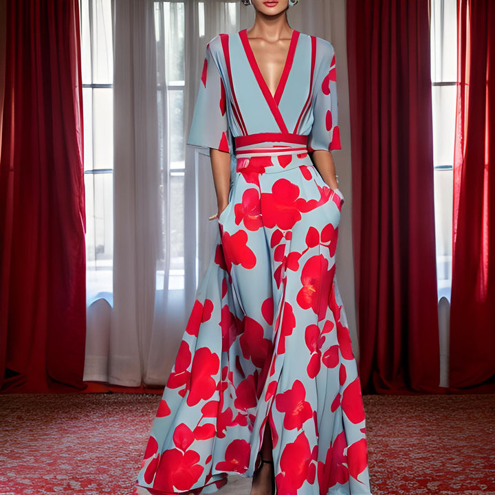 Luna | Elegant Floral Dress