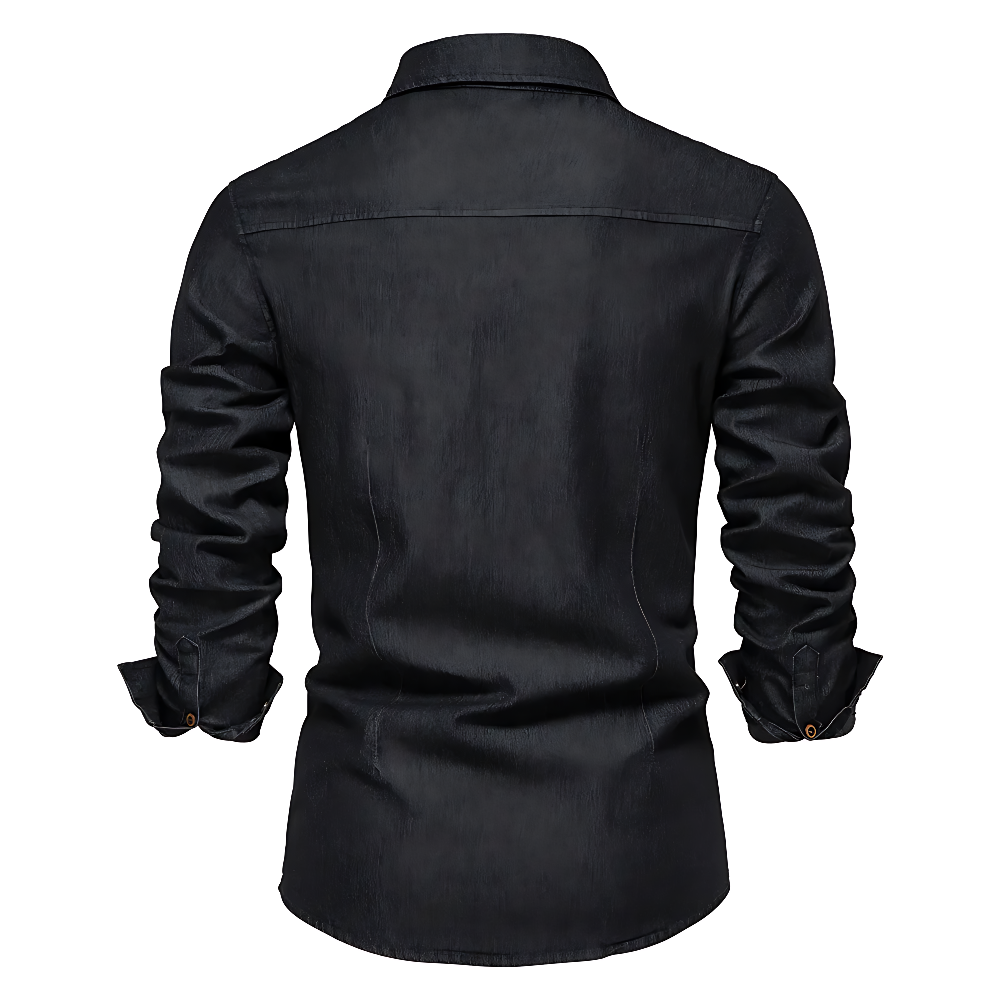 Spencer | Cotton Denim Shirt