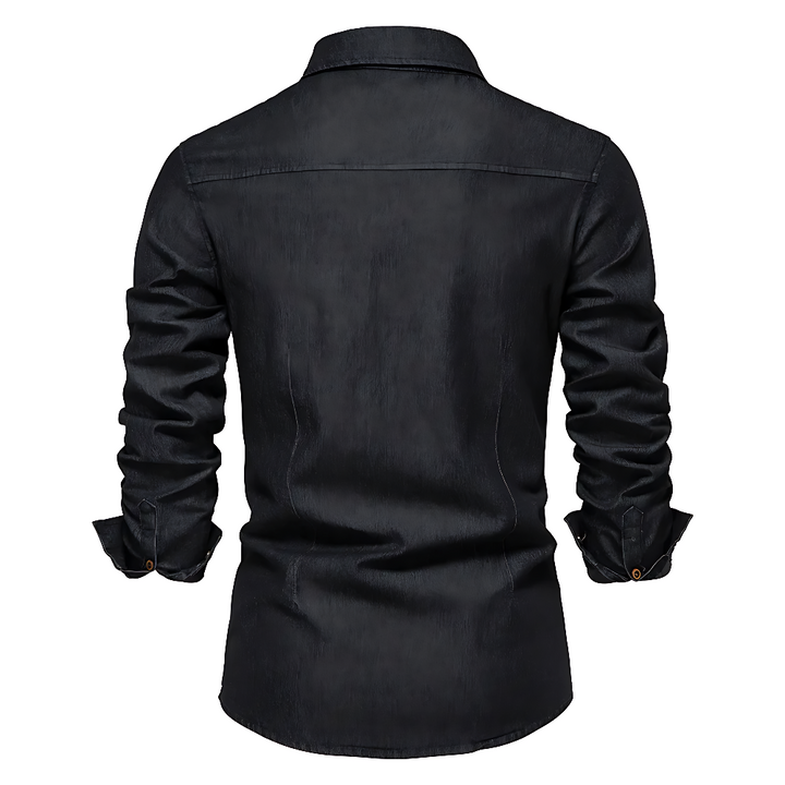 Spencer | Cotton Denim Shirt