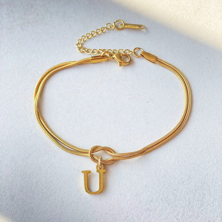 Initial Bracelet