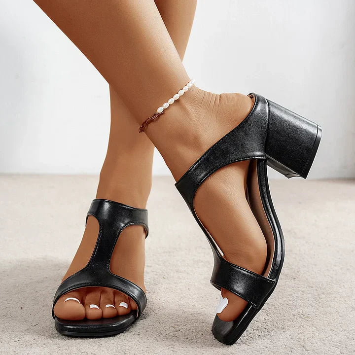 Aubree | Fashionable Leather Sandals