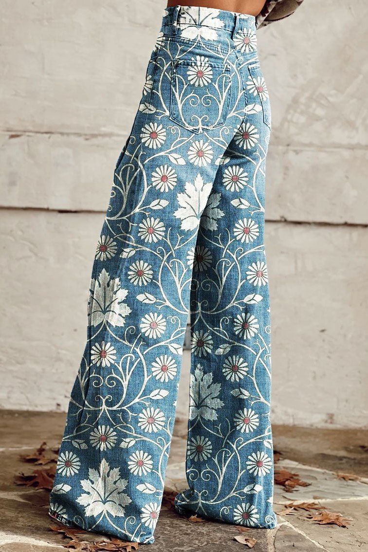 Boho Bloom Denim