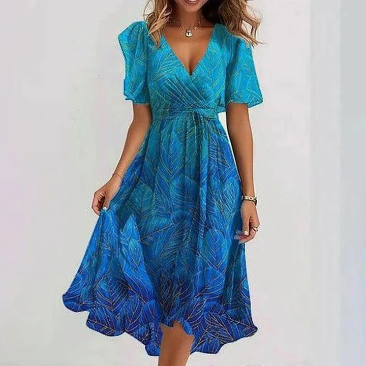 Georgia | Elegant Colourful Dress