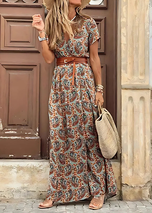 Lucia | Boho Maxi Dress