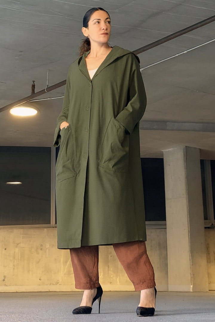 Indigo | Oversized Windbreaker Jacket