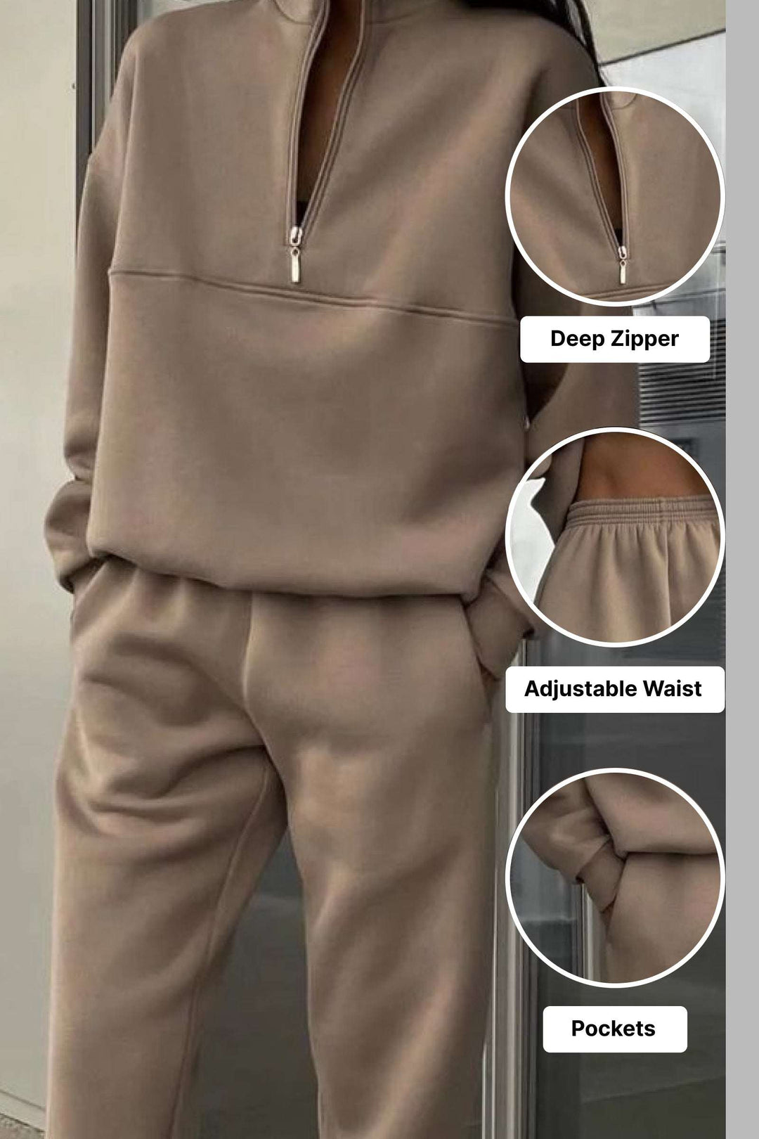 Vicki | Cotton Blend Tracksuit