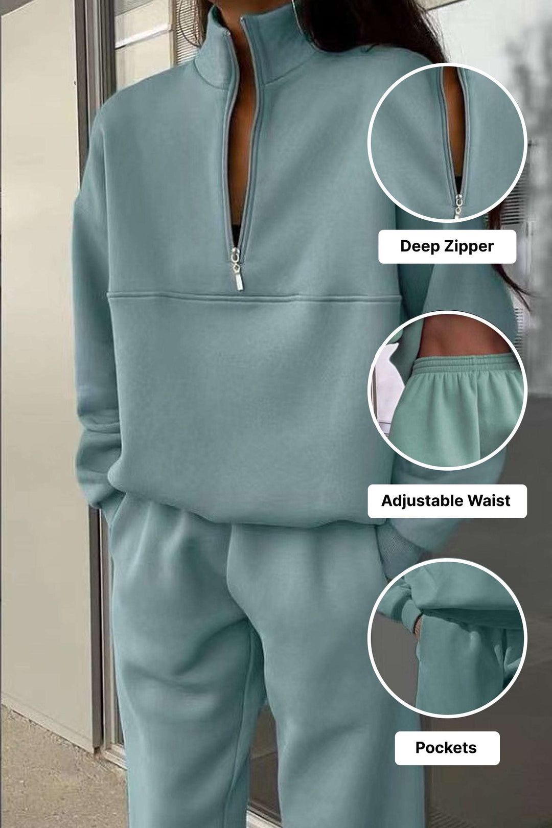Vicki | Cotton Blend Tracksuit