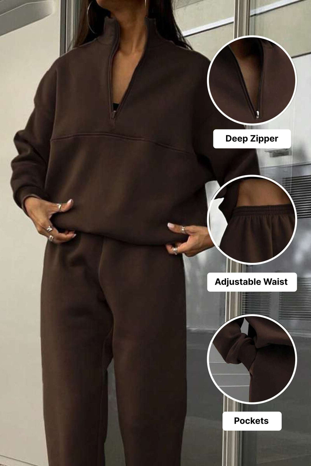 Vicki | Cotton Blend Tracksuit