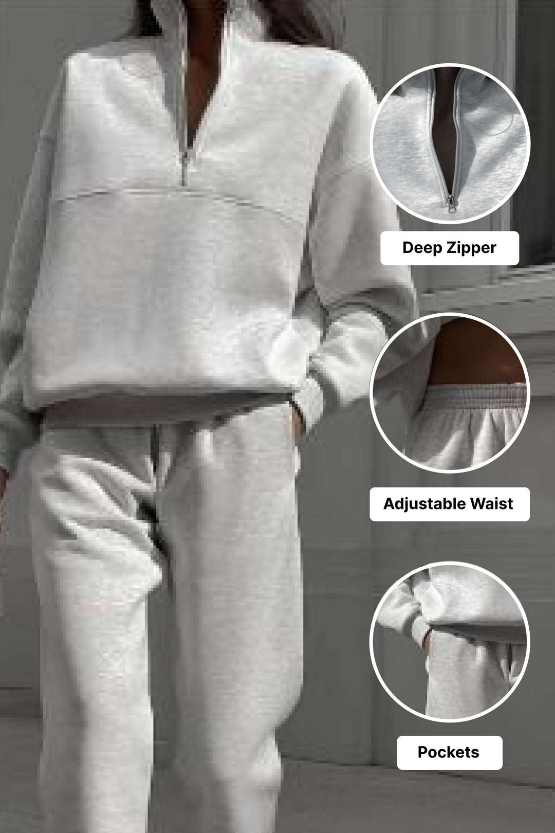 Vicki | Cotton Blend Tracksuit