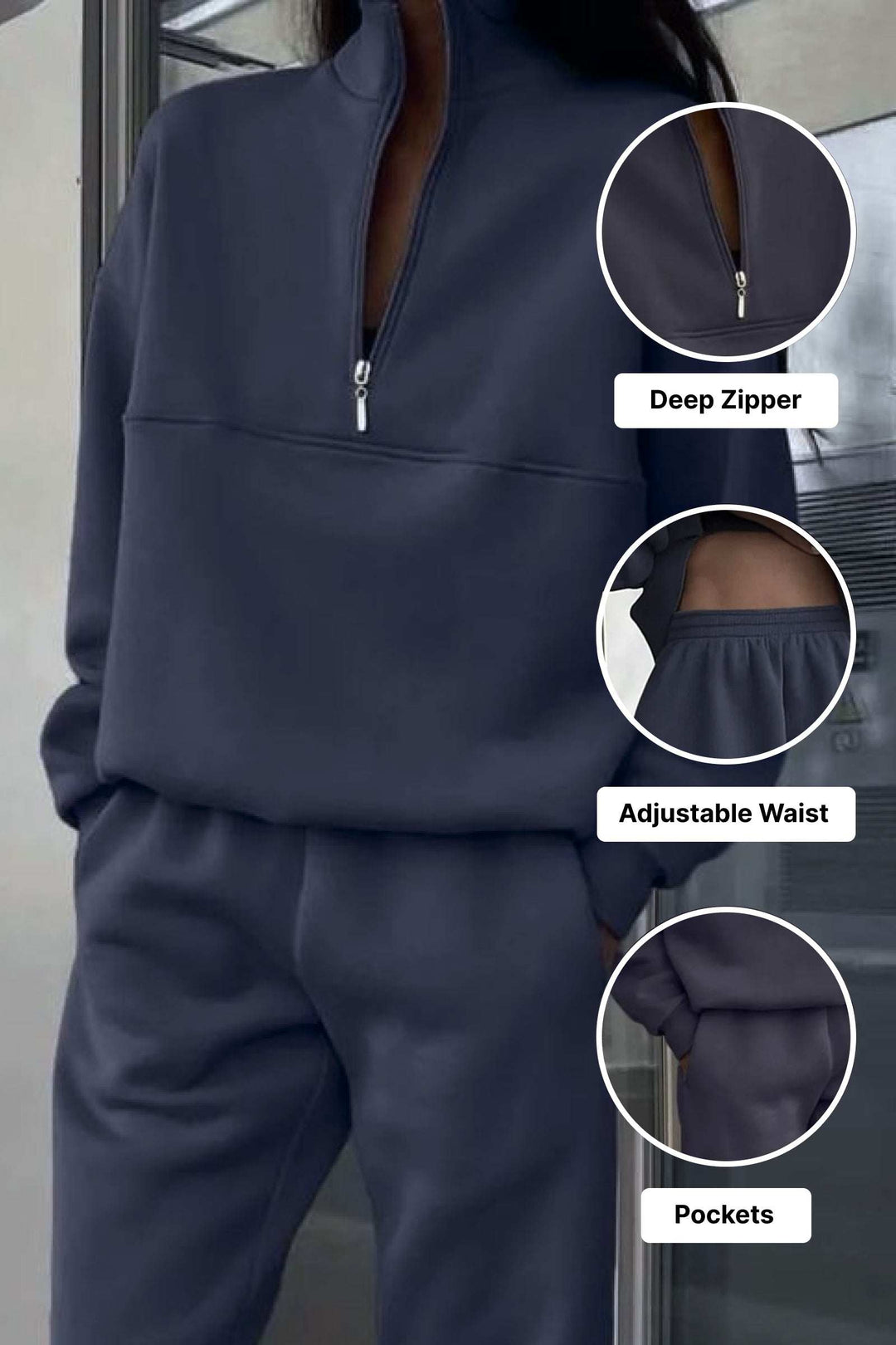 Vicki | Cotton Blend Tracksuit